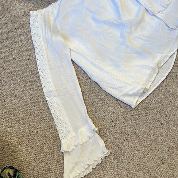 Sanctuary gauze blouse L - Picture 5 of 9